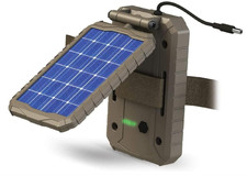 Durable Sol-Pak Solar Battery Pack, 12V Solar Power Panel, Rechargeable Battery