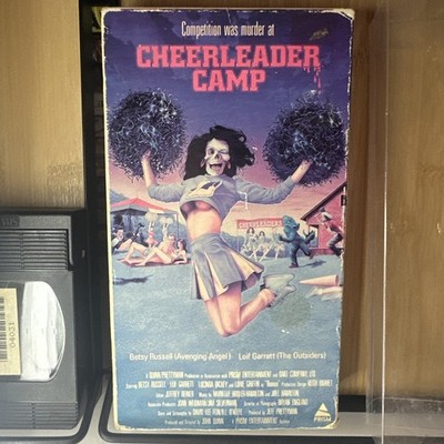 Cheerleader Camp VHS PRISM Video Horror Slasher CULT 1988 JOHN QUINN Rare OOP