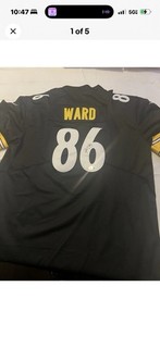 Hines Ward Pittsburgh Steelers #86 Signed Jersey BAS AD07226