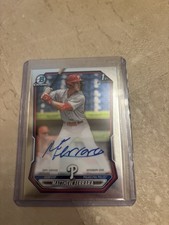 2026 Bowman Matthew Ferrara 1st Bowman Chrome Prospect On-Card Auto #CPA-MF