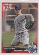 2017 Bowman Prospects Red 70th Anniversary Josh Staumont #BP89 gh4