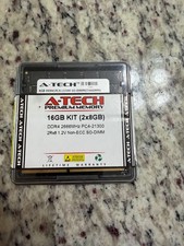 A-Tech 16GB 2x 8GB DDR4 21300 PC4 SODIMM 2666MHz