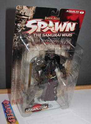 McFarlane Spawn The Samurai Wars Dark Ages Samurai Spawn Series 19 Sealed 2001