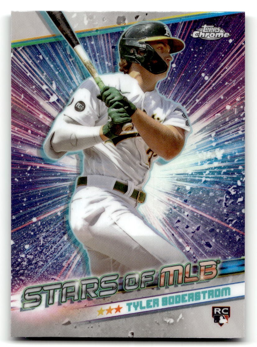 2024 Topps Tyler Soderstrom #CSMLB-18 Stars of MLB Chrome Oakland Athletics