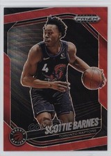 2024-25 Panini Prizm Black Ruby Wave Prizm Scottie Barnes #65 1oa8