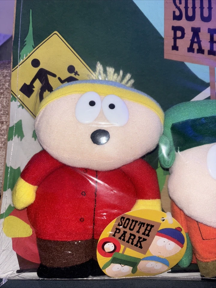 Vintage Ultra-rare original 1997 Comedy Central promotional South Park plush set - Image 3 of 3