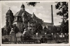 Ak Leubnitz Werdau in Sachsen, An der Wettiner Straße - 3431503