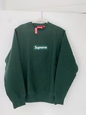 SUPREME BOX LOGO CREW NECK FW18 SIZE M