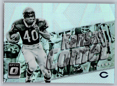 Gale Sayers 2017 Panini Donruss Optic AKA #14 Chicago Bears Kansas Comet