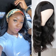 Ensign Headband Wig Human Hair Body Wave Headband Wigs for Black Women human hai