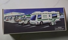 VINTAGE 1998 Hess Recreation Van with Dune Buggy and Motorcycle with Box