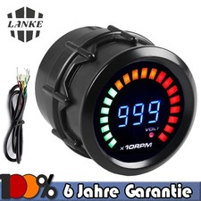 12V 52mm 0-9999 RPM Digital Diesel Motor Motor Drehzahlmesser Universeller Gauge