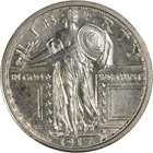 1917 S TYPE 1 Standing Liberty Quarter San Francisco Uncirculated