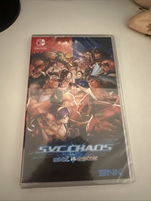 SEALED Nintendo Switch SNK Vs. Capcom: SVC Chaos Game - BRAND NEW (Japan / U.S.)