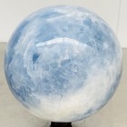 6120G Natural Blue Celestite Crystal Sphere Ball Healing Madagascar — photo 9