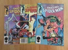 3 Key AMAZING SPIDER-MAN! #257 (VF+), 259 (FN++), 263 (VF-) *Bright & Glossy!*