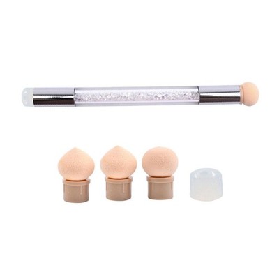 Nail Art Farbverlauf Pinsel Politur Malerei Schattierung Schwamm Stamper Pen Builder