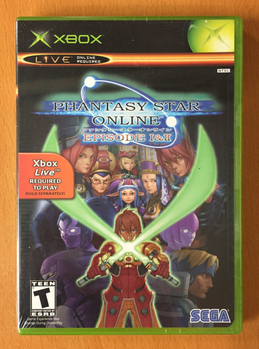 Phantasy Star Online: Episode I & II (Microsoft Xbox, 2003