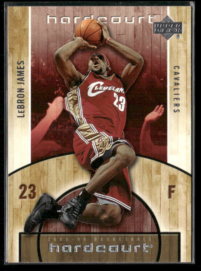 2005-06 Upper Deck Hardcourt LeBron James #14 Cavaliers