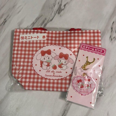 #ad Sanrio Lil#x27; a La Mode Mini Tote Charm for Winning Lottery Used $55.99