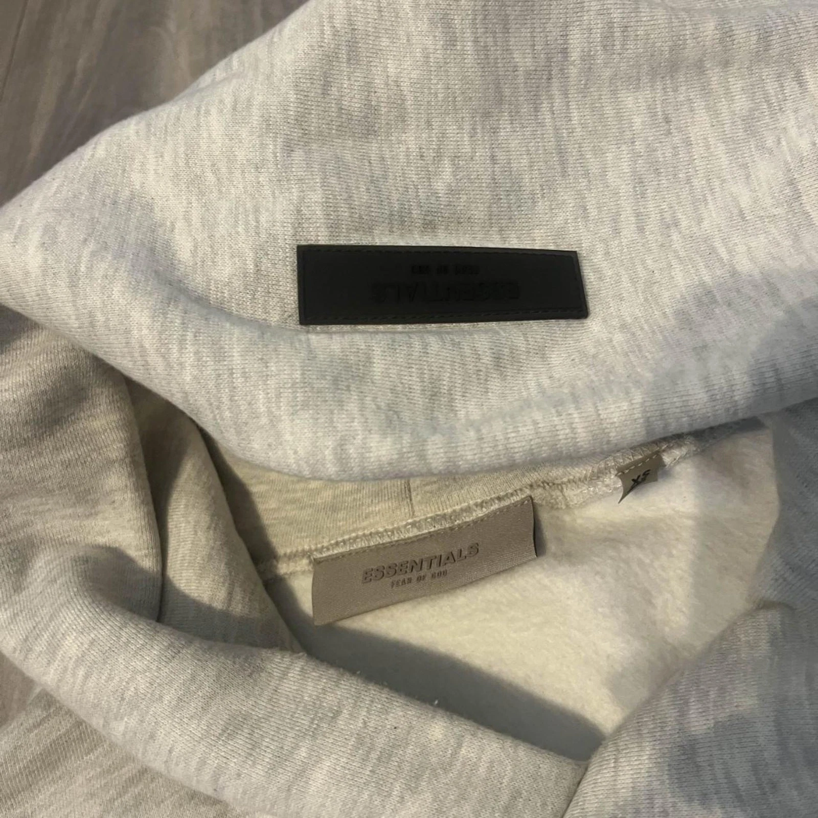 FEAR OF GOD Felpa con cappuccio Essentials paura di Dio