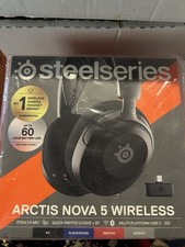 SteelSeries Arctis Nova 5 Wireless Headset Bl...