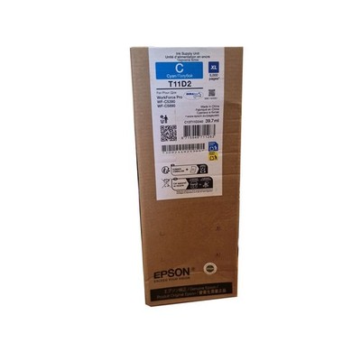 Epson Patrone T11D2, C13T11D240 Cyan Workforce Pro WF-C5390, C5890, 2030