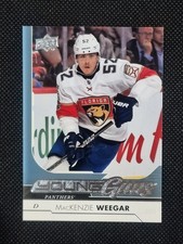 Mackenzie Weegar 2017-18 Upper Deck Young Guns #459 Rookie Card. rookie card picture