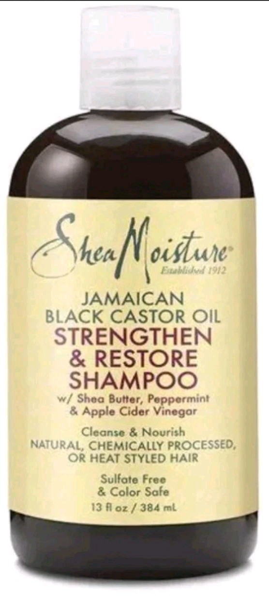Shea Moisture Jamaican Black Castor Oil Strengthen & Restore Shampoo 384ml