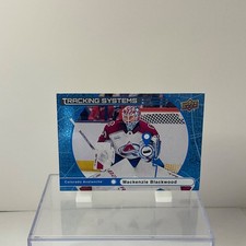 2025-26 Upper Deck Series 1 - Tracking Systems Mackenzie Blackwood #TS-9 Blue