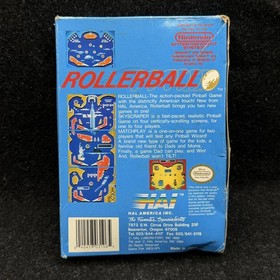 Rollerball - Nintendo Entertainment System NES BOX AND GAME ONLY NO MANUAL