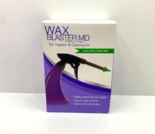 NEW Wax Blaster MD Maximum Defense Ear Irrigation & Cleaning Kit Ear Clean MD