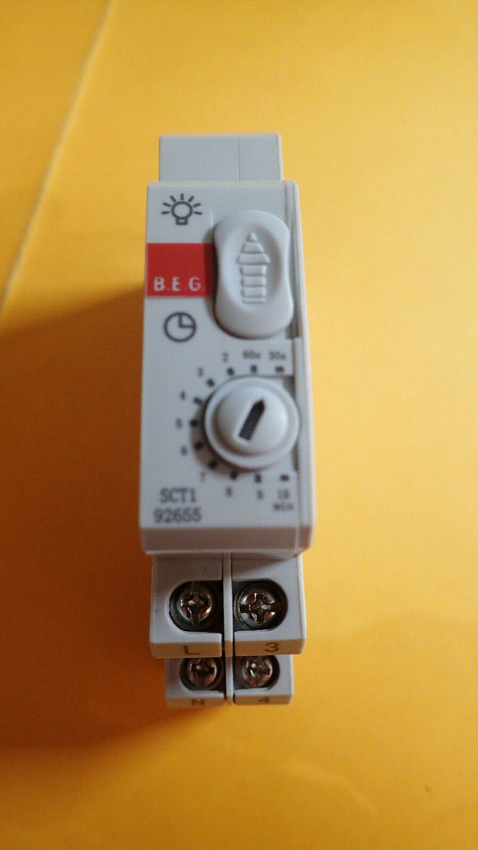 Minuterie électronique LUXOMAT BEG 92655 Pour Escalier, Cave, Garage