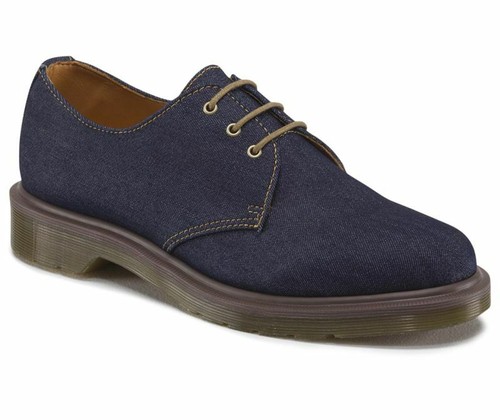 Dr Martens 3 Hole Cagney Indigo Denim 15747460 Doc | eBay