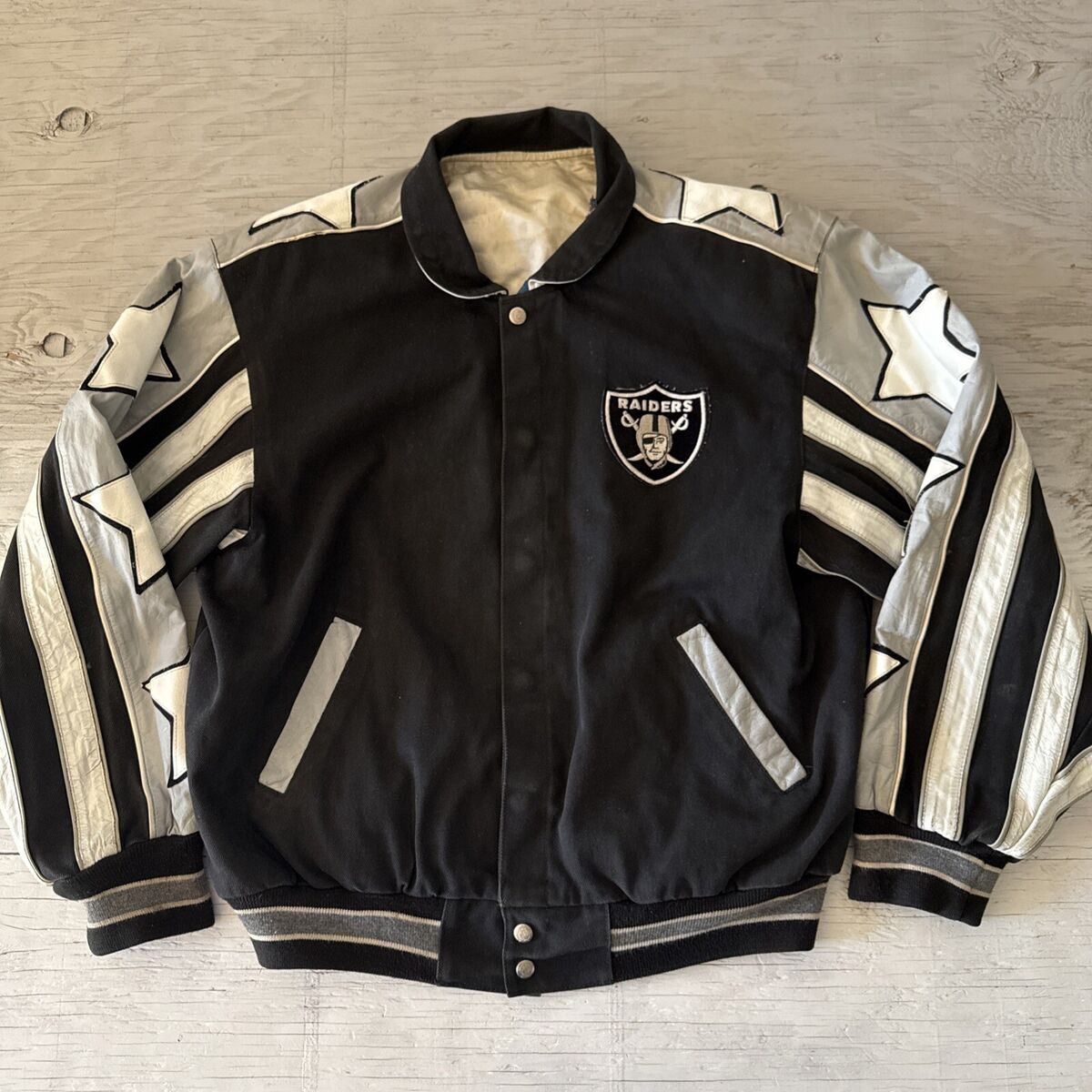 VTG Distressed 90s NFL Jeff Hamilton LA Los Angeles Raiders VTG Distressed 90s NFL Jeff Hamilton LA Los Angeles Raiders