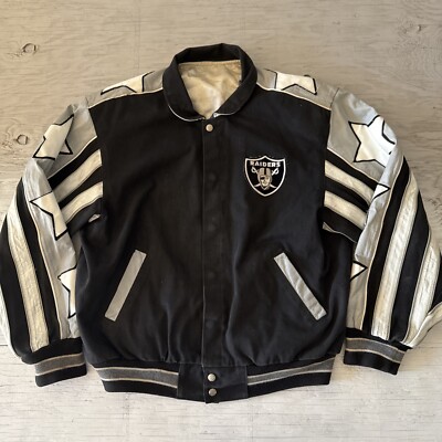 ジャケット・アウター Vintage 90s Leather Raiders Jacket Vintage 90s Leather Raiders Jacket
