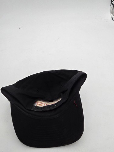 Powermaster Motorsports Adjustable Black Red Hat Cap - Picture 7 of 8