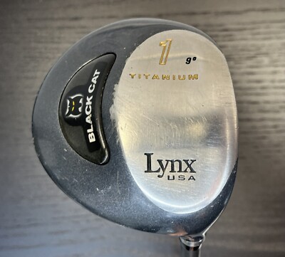Lynx Black Cat Titanium Driver 9* 43 Lynx Black Cat Titanium Driver 9* 43