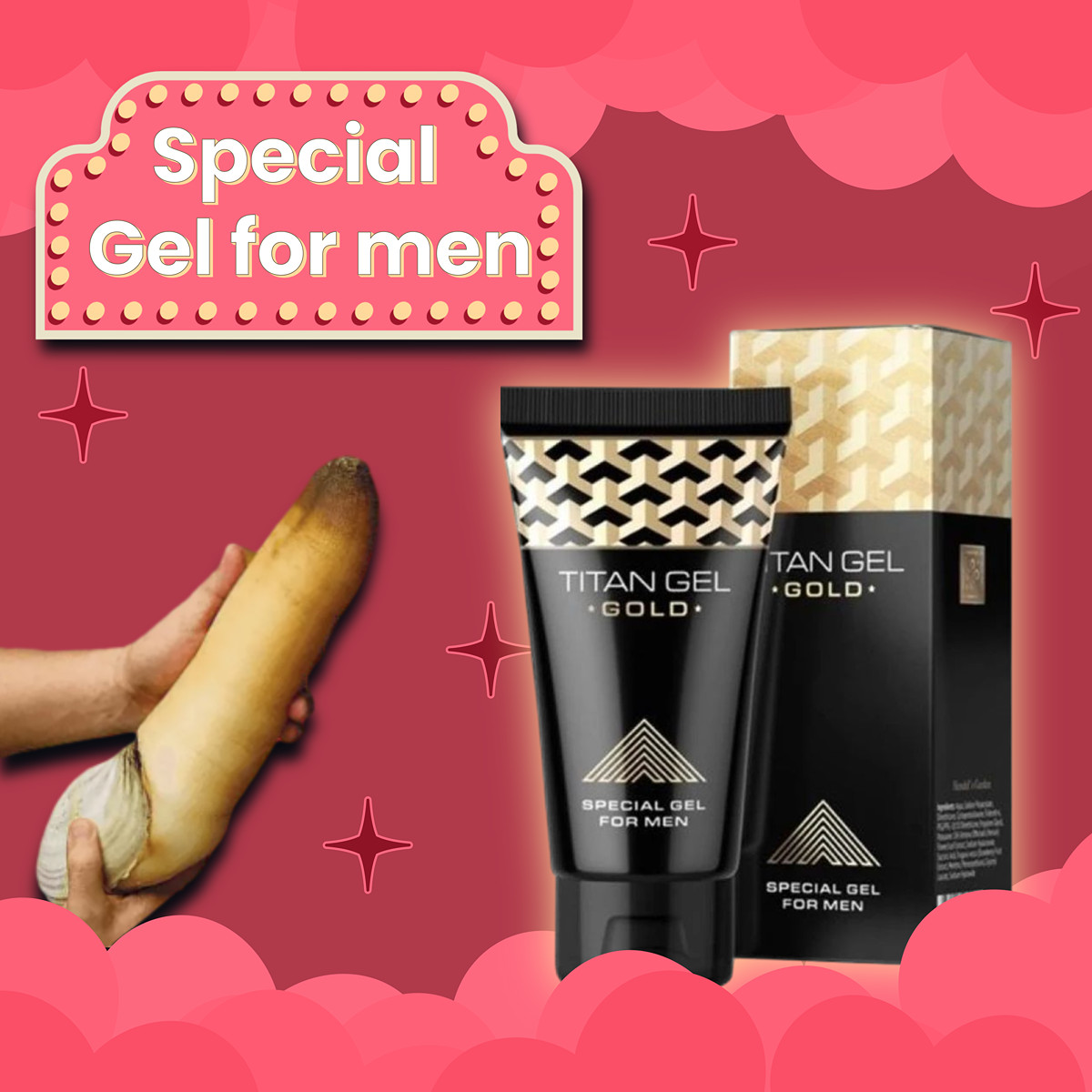 ⭐️⭐️⭐️⭐️⭐️ TITAN GEL GOLD – Potenz- & Vergrößerungscreme für Männer PENIS XXL