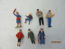 O - Custom Handpainted Elastoline Figurines with Base made in Germany Lot 