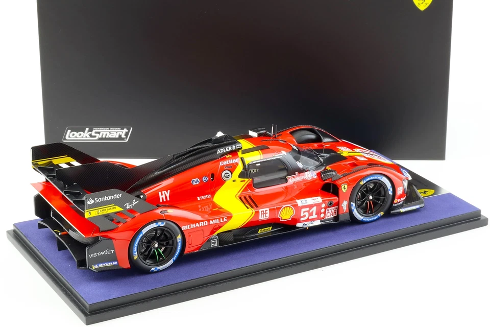 1:18 LookSmart Ferrari 499P #51 AF Corse Winner 24h Le Mans 2023 Guidi/ Calado - Bild 3 von 4