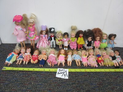 Huge lot 26 baby dolls kid kore alexander matttel barbie kelly becky lucky simba