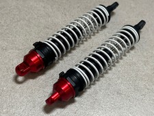 1 paio ammortizzatori posteriori 1/8 Carson Specter MLine ammortizzatori alluminio shock caps rosso