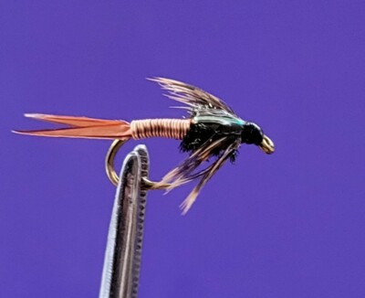 3 COPPER JOHN Trout Flies NYMPHS Fly Fishing Size 12