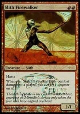 1x Slith Firewalker - Foil JSS Promo - (Moderate Play) JSS Promos - MTG Seattle