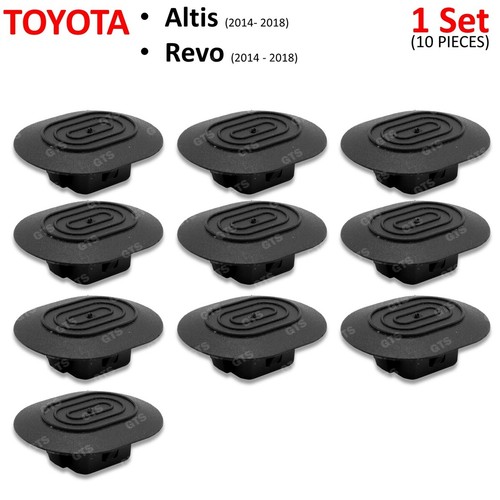 For Toyota Corolla Hilux Revo 2014 '18 Plate Rocker Panel Side Buckle Clips - Bild 4 von 11