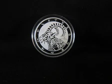 2021 Tokelau Zodiac Series Capricorn 1 oz Silver Limitet Capsuled Round BU Coin
