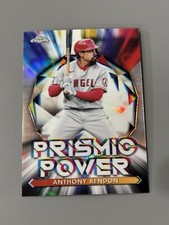 2021 Topps Chrome - Prismic Power #PP-15 Anthony Rendon - Los Angeles Angels