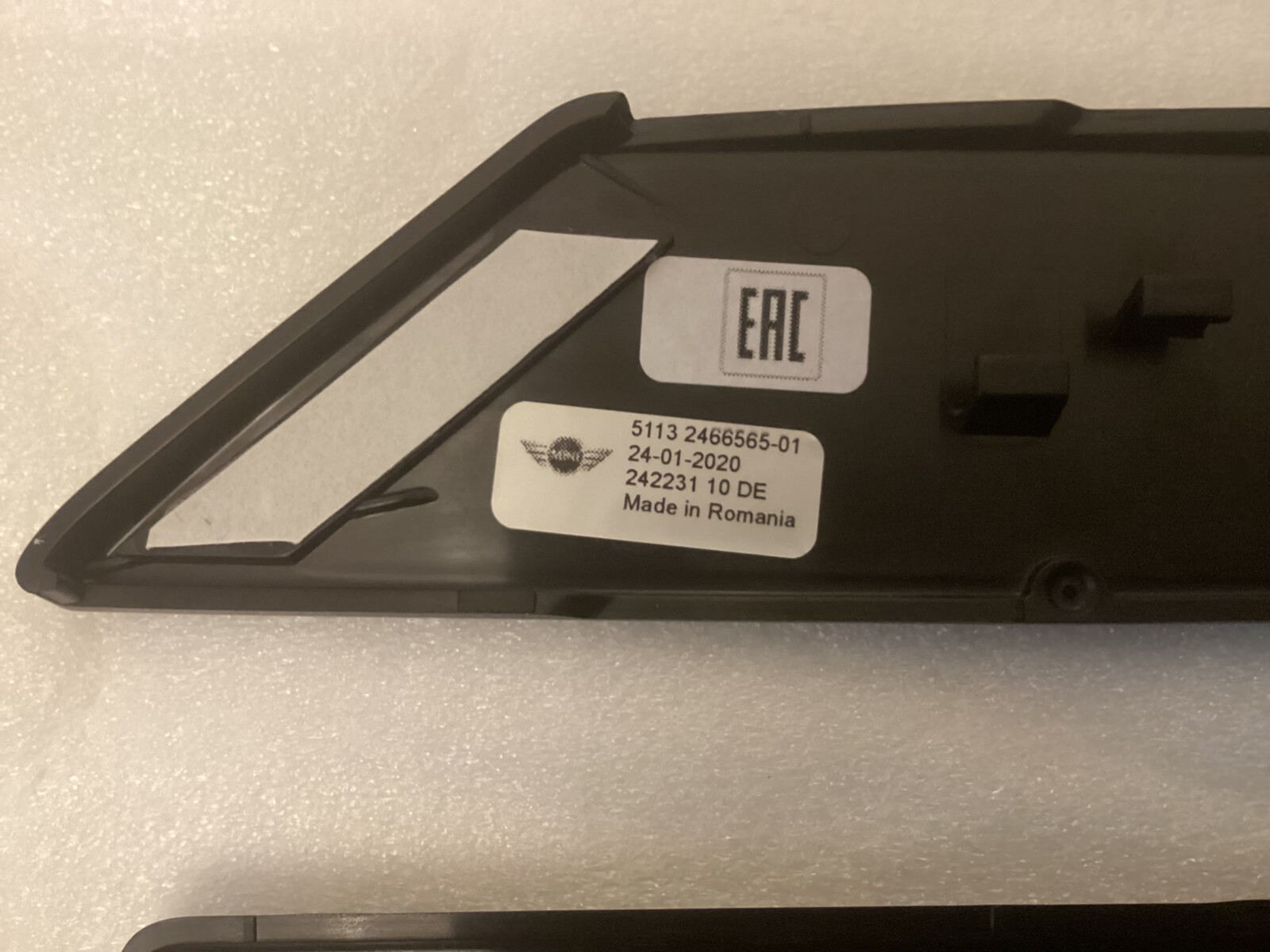 Genuine MINI JCW F54 LCI Side Indicator Carbon Trim Set  