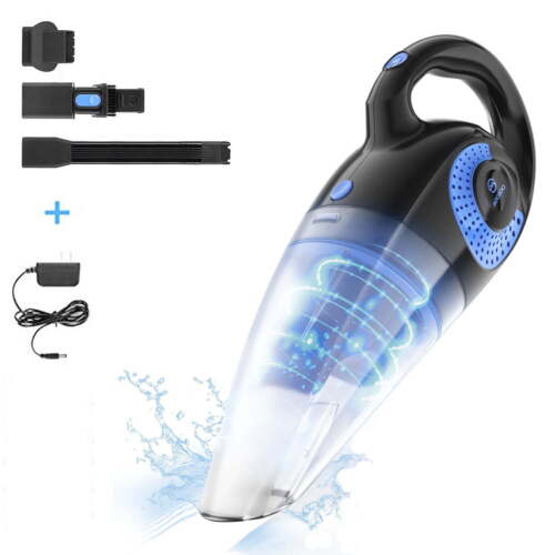 Moosoo Handheld Vacuum Cleaner, Strong Suction Cordless Hand Vacuum for Car